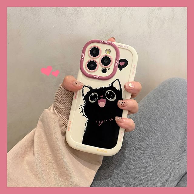 Set Strap Case Cat Phone /
