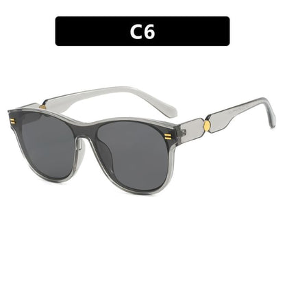 One Piece Square Sunglasses