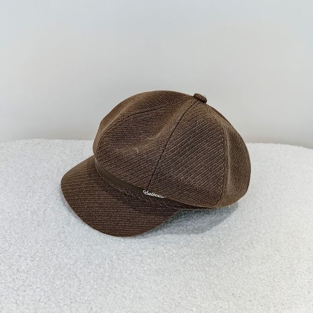 Newsboy Belt Cap Lettering