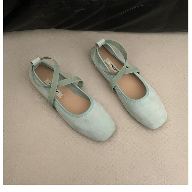 Faux-Suede Ballet Flats in 5 Colors