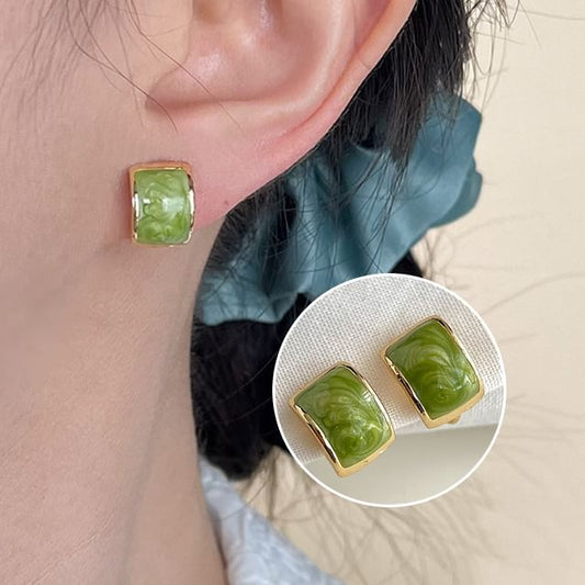 On Clip Earring Enamel