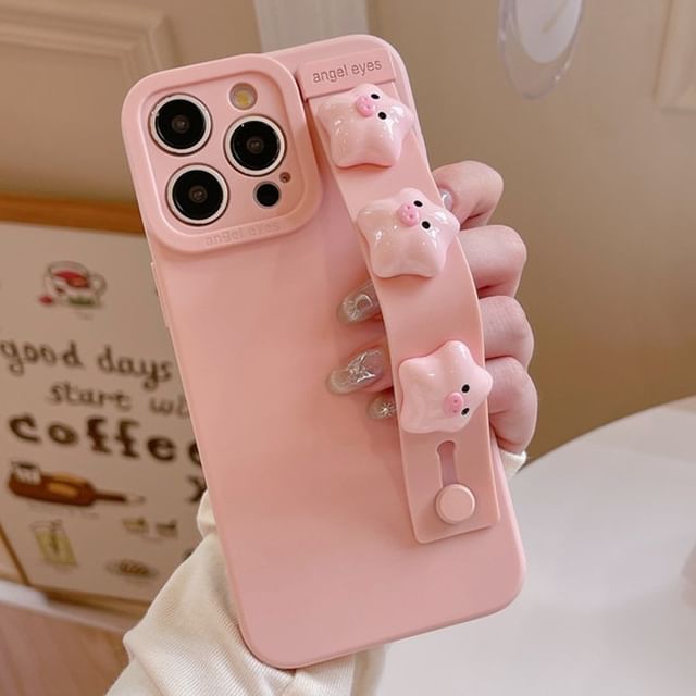 Phone Case Pig Strap