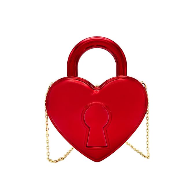 Bag Chain Heart Crossbody Strap