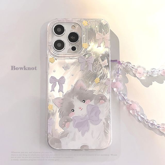 Phone Case Set / Cat Strap