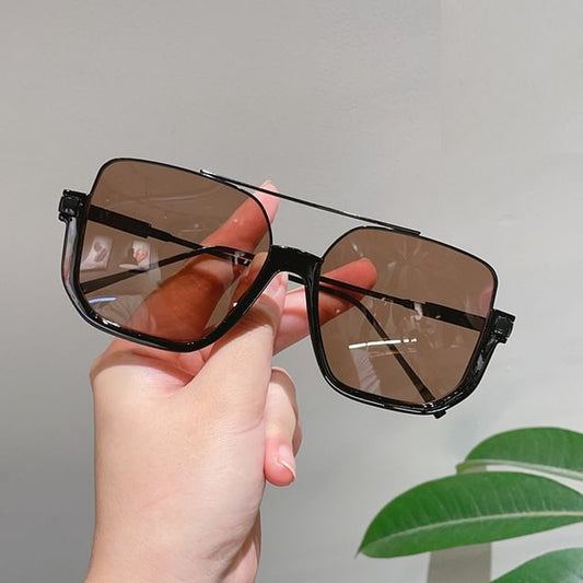 Oversized Square Frame Sunglasses