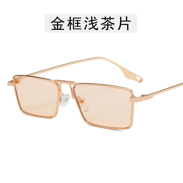 Square Metal Sunglasses Frame