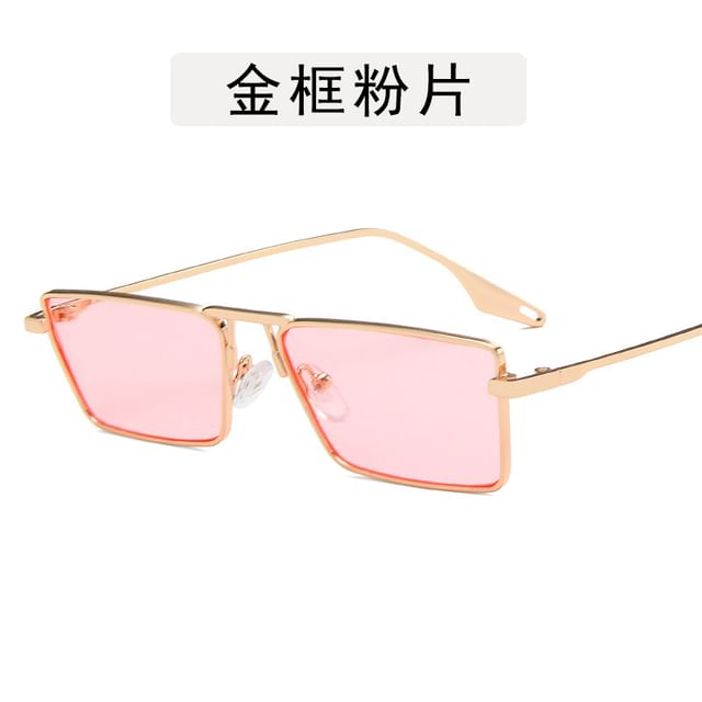 Square Metal Sunglasses Frame