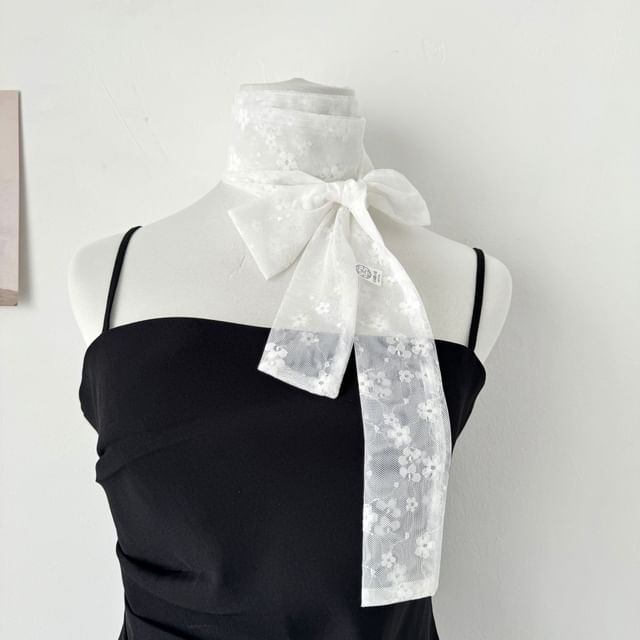 / Hair Scarf (Various Lace Designs) Tie