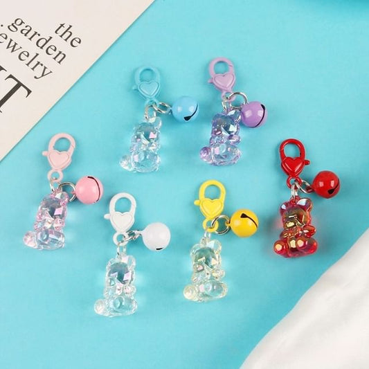 Bell Bear Bag Charm Keyring