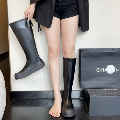 Platform Tall Boots