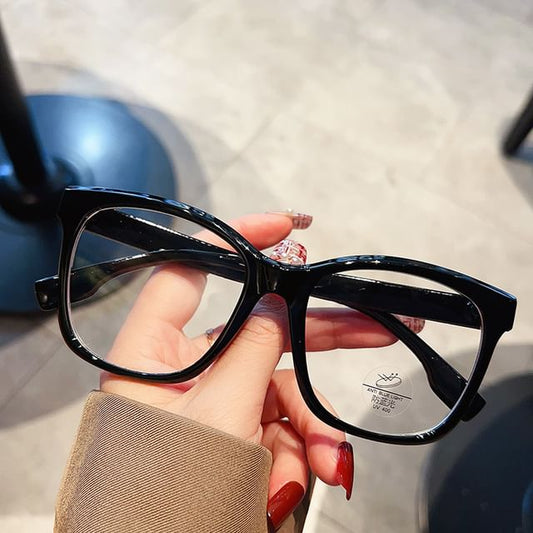 Glasses Blocking Light Blue Frame Square