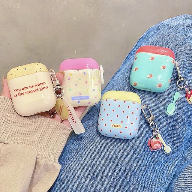 Charm Skin / Earphone Set Pro Print Case AirPods