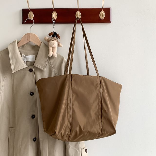 Plain Bag Tote Nylon