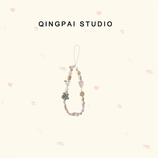 Bead Acrylic Phone Strap (Various Designs)