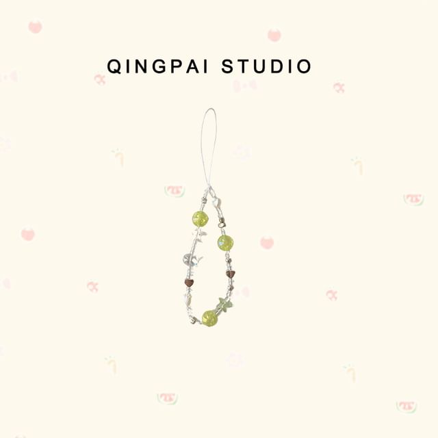 Bead Acrylic Phone Strap (Various Designs)