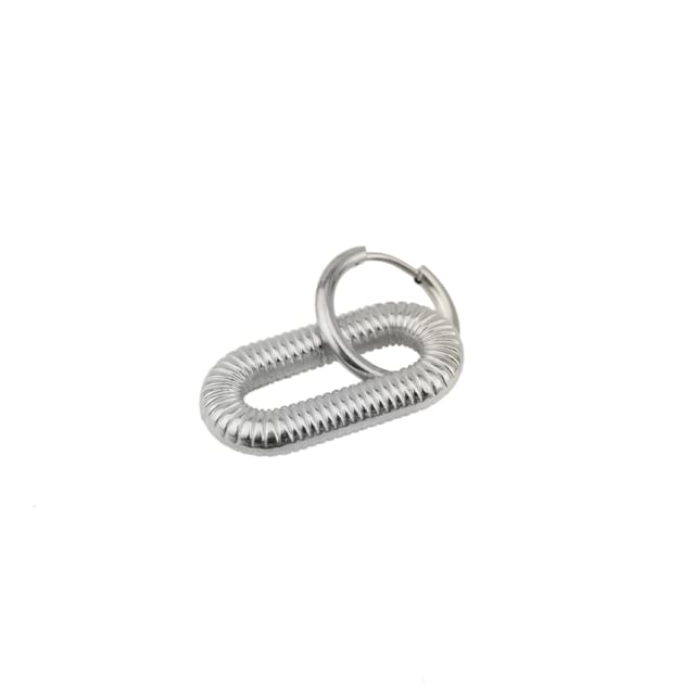 Hoop Drop Earring / Clip On Earring