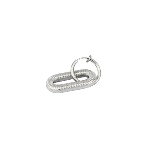 Hoop Drop Earring / Clip On Earring