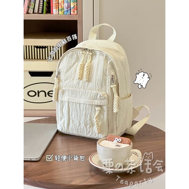 Plain Laptop Backpack / Bag Charm / Set