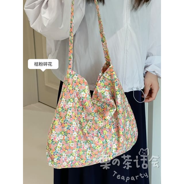 Patterned Tote Bag / Bag Charm / Set