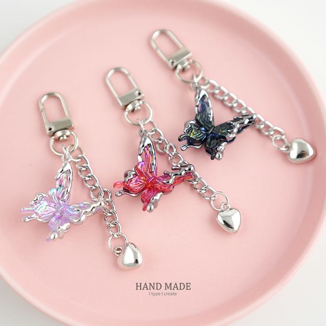 Butterfly Key Chain / Bag Charm