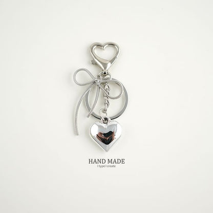 Heart Key Chain / Bag Charm