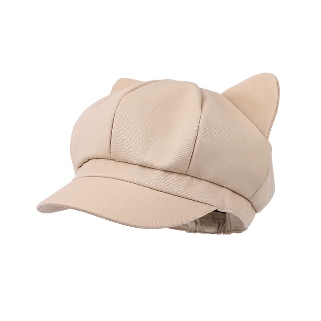 Cat Newsboy Ear Cap
