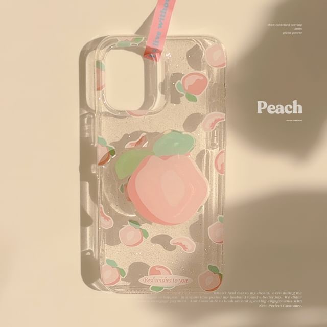 Peach Phone Case