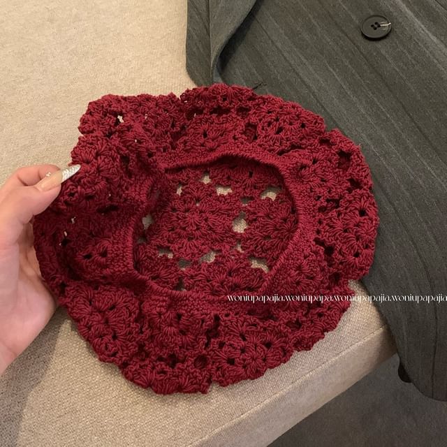 Plain Beret Crochet