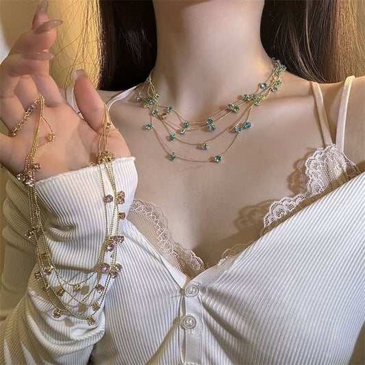 Layered CZ Necklace