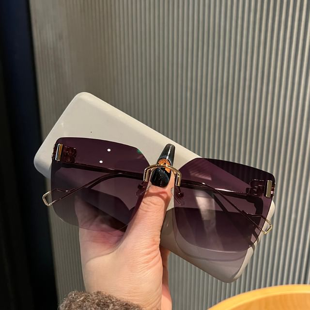 Frameless Sunglasses