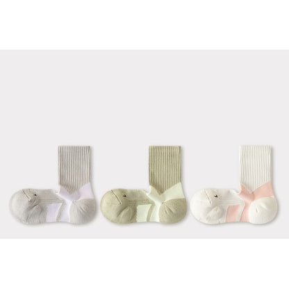 Two Tone Yoga Short Socks Set