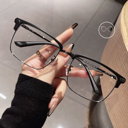 Eyeglasses Square Frame Metal
