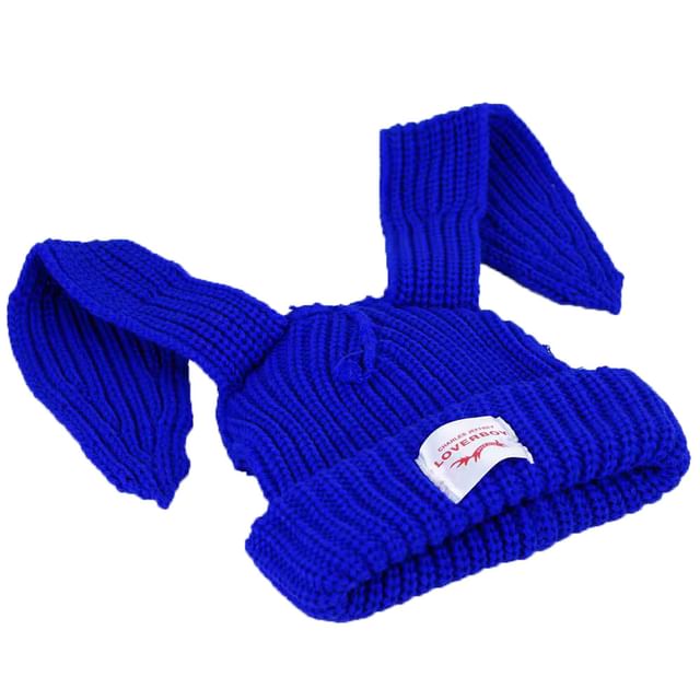 Ribbed Ear Beanie Rabbit