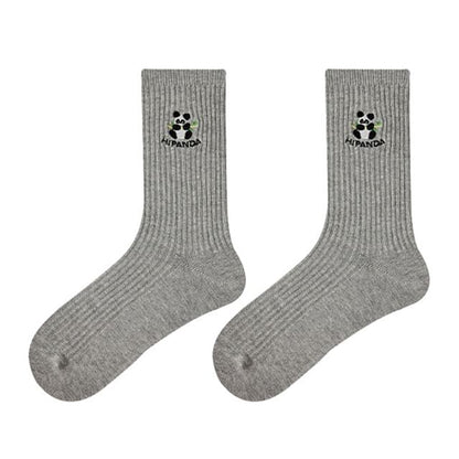 Embroidered Short Socks