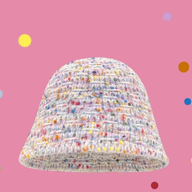 Speckle Cloche Hat