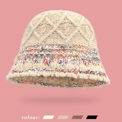 Speckle Knit Cloche Hat