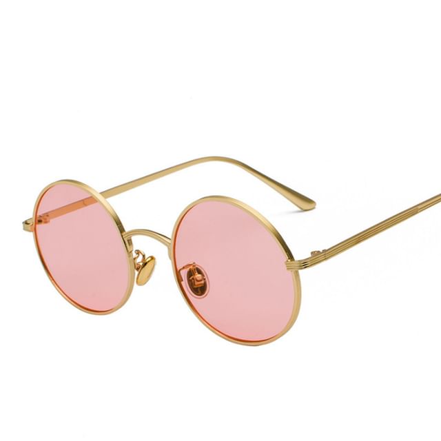 Round Metal Sunglasses