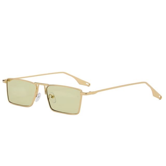 Frame Metal Square Sunglasses