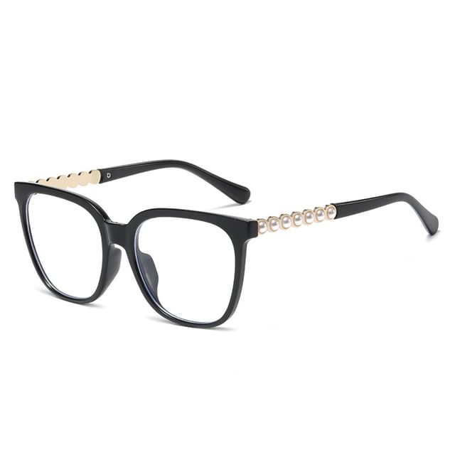 Square Pearl Faux Sunglasses