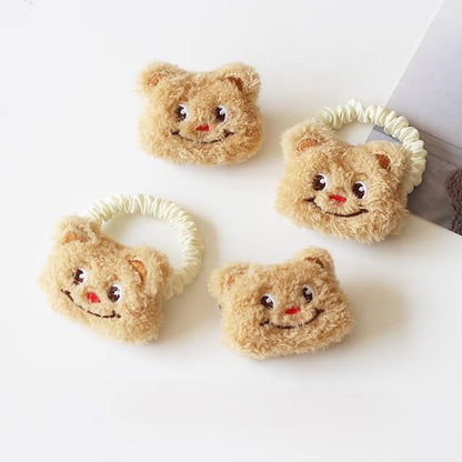 Cartoon Animal Plush Hair Tie / Hair Clip