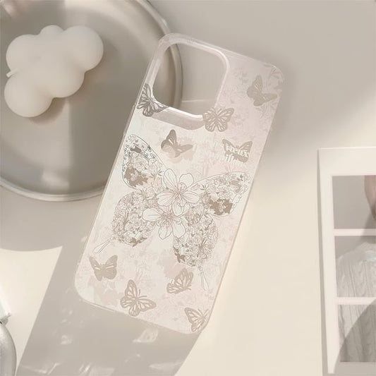 Case Butterfly Phone Floral