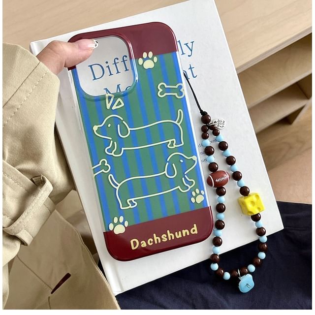 Phone Case Strap Dog