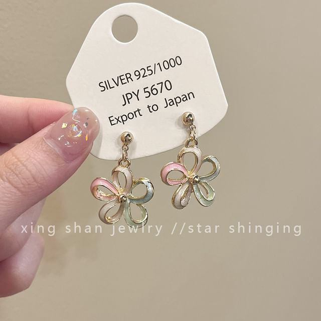 Drop Flower Earring