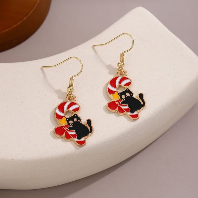 Christmas Cartoon Alloy Drop Earring