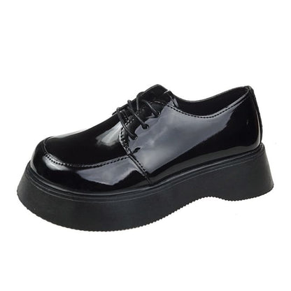 Platform Lace Up Shoes