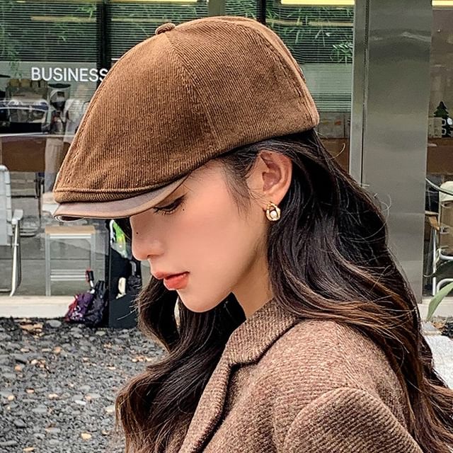 Cap Corduroy Flat