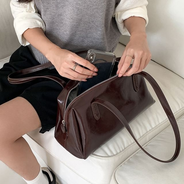 Leather Tote Bag Faux