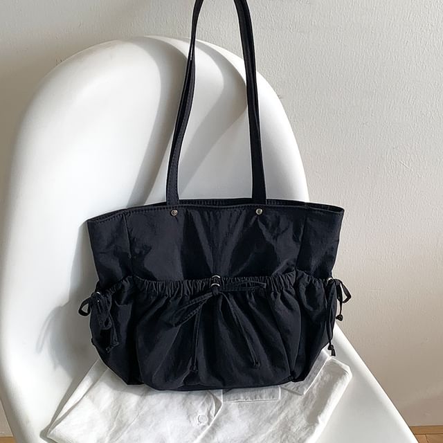 Tote Bow Multi-Pocket Bag