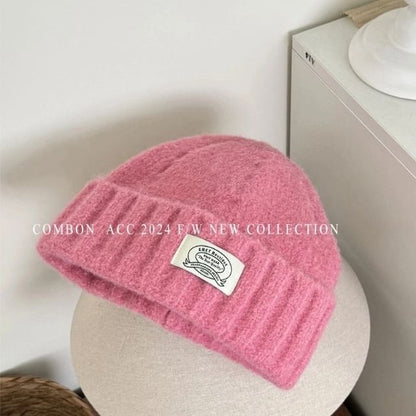 Applique Knit Beanie