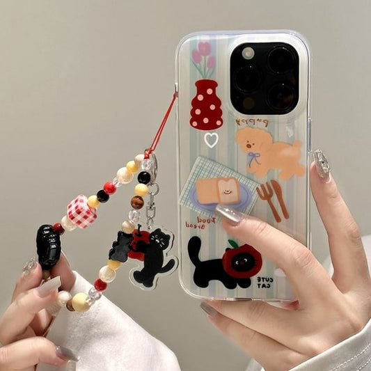 Phone Set Case Animal / Strap